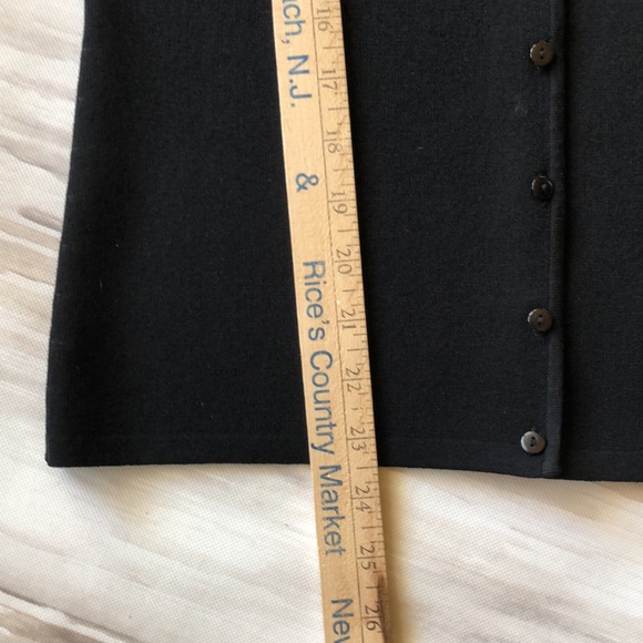 GEOFFREY BEENE CARDIGAN SWEATER WOMANS SIZE Medium. 3/4 sleeve - Picture 4 of 6